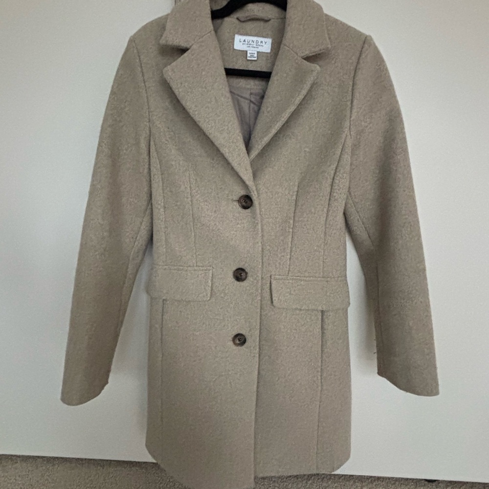 Laundry by Shelli Segal Women's Tan Coat